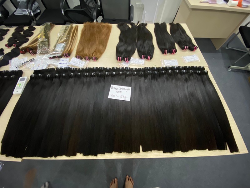 K1 Bone Straight Vietnamese best quality weft hair 2 k1-bone-straight-hair-extension-2