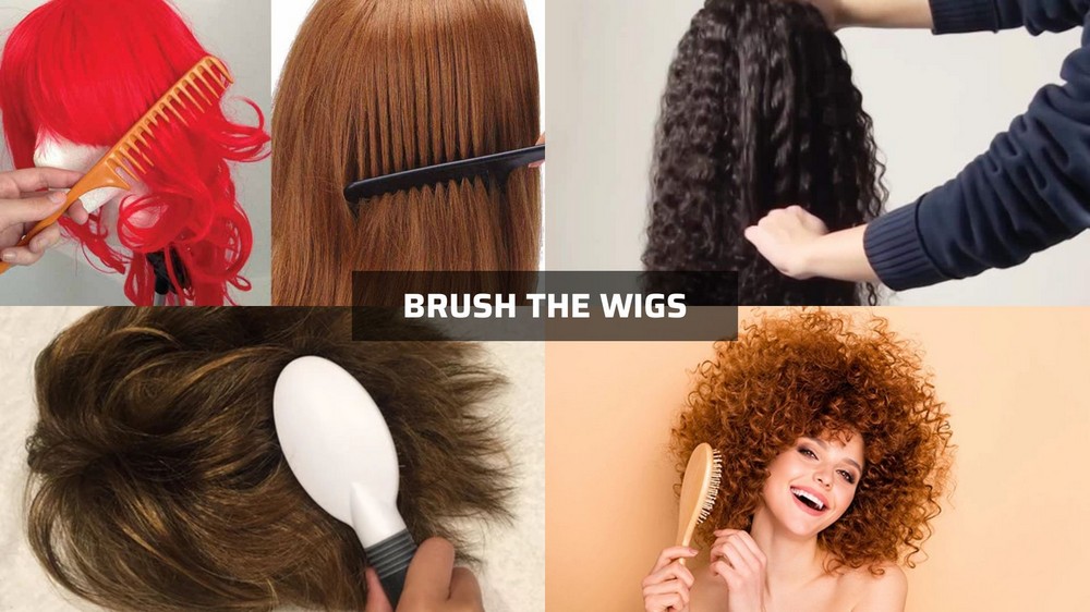 Take Care of Wig with 5 Steps YOU MUST KNOW 10 Brush the wigs