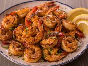 #6 Food To Eat For Hair Growth: Shrimp