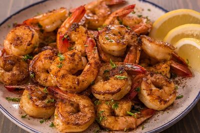#6 Food To Eat For Hair Growth: Shrimp