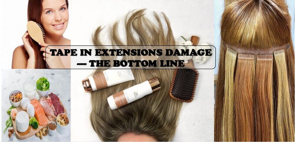 Tape In Extensions Damage - Best Tips To Take Care Of The Hair 11 Tape-in-extensions-damage_11