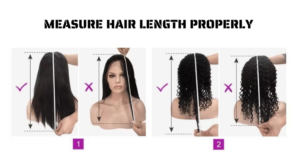 Expose Best Guides On Hair Weave Length Chart 8 How to measure hair weave
