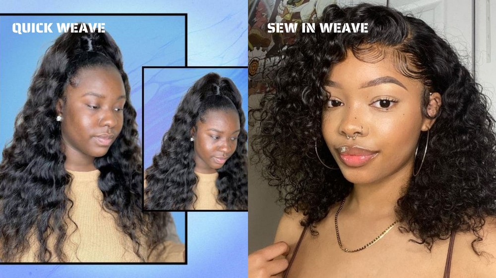 Quick weave vs Sew in weave