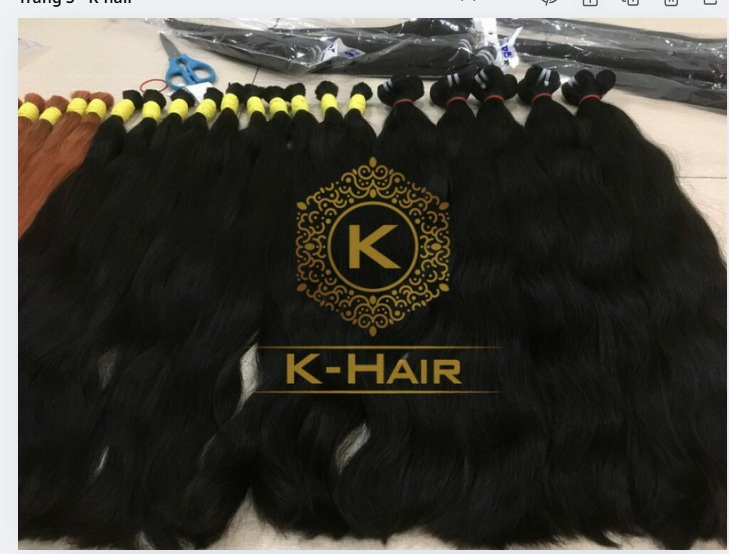 K-Hair is the largest factory raw burmese curly hair vendor in Vietnam